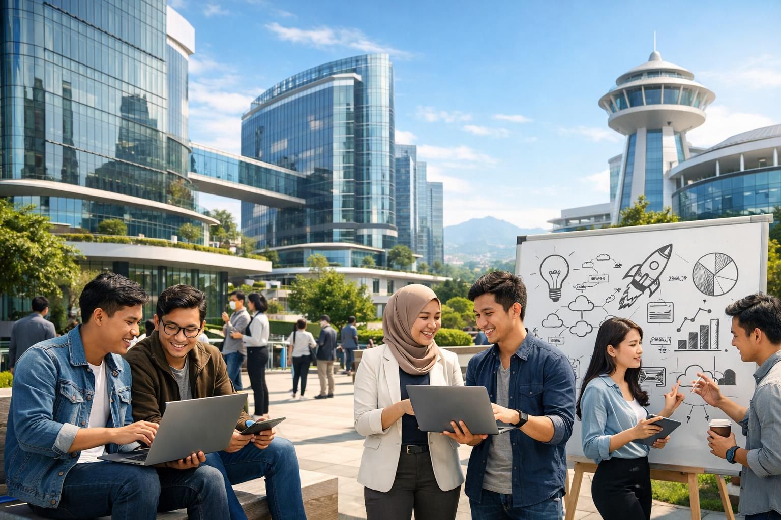bandung memperluas program inkubasi startup untuk mendukung pertumbuhan dan inovasi bisnis baru di kota ini.