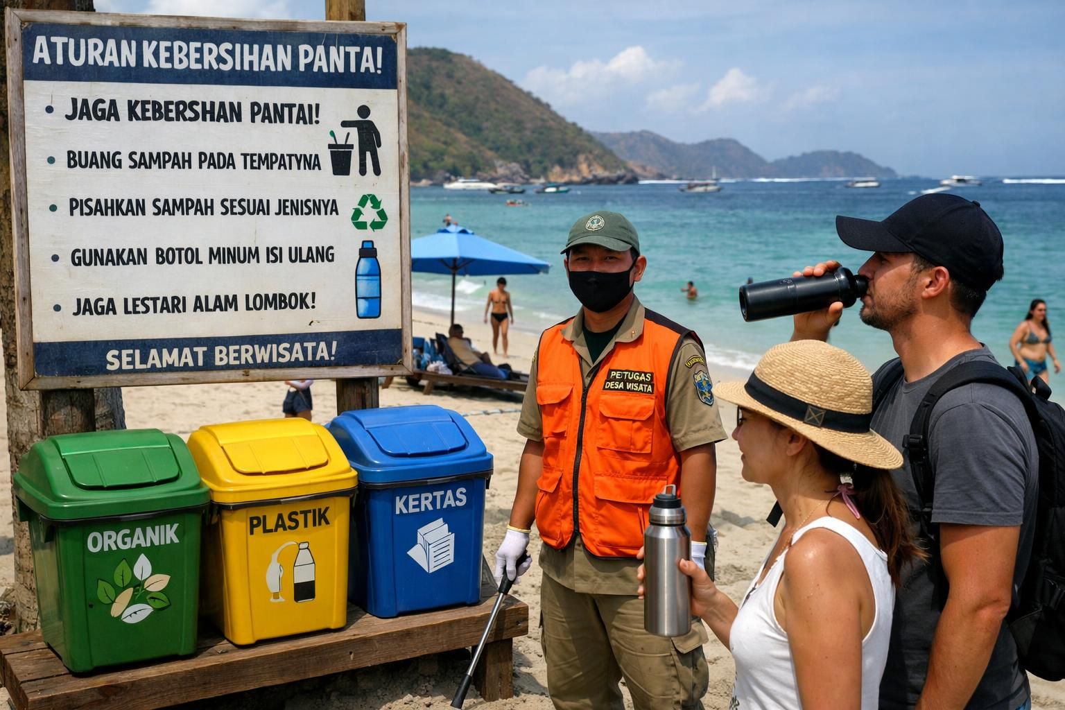 lombok memperkenalkan aturan baru untuk mendukung pariwisata berkelanjutan, menjaga keindahan alam dan budaya lokal demi masa depan yang lebih baik.