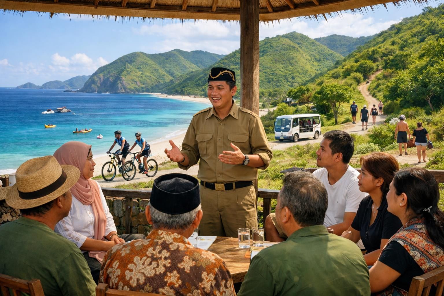lombok memperkenalkan aturan baru untuk mendukung pariwisata berkelanjutan yang melestarikan lingkungan dan budaya lokal.