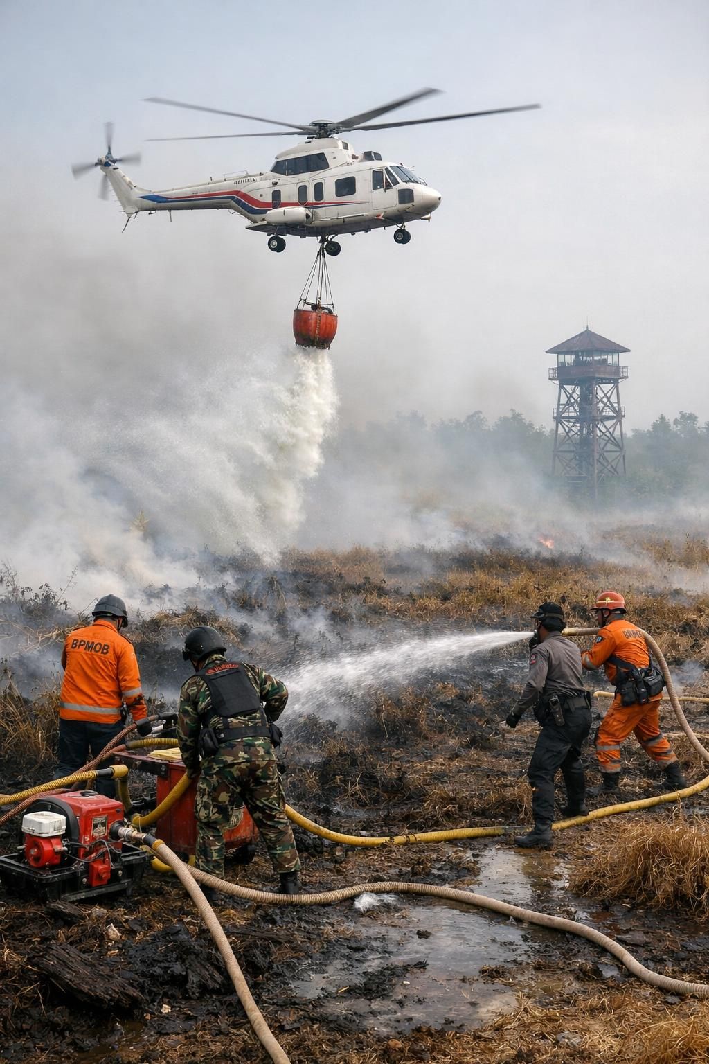 upaya pencegahan kebakaran hutan di riau semakin digencarkan untuk melindungi lingkungan dan masyarakat dari dampak buruk asap dan kebakaran hutan.