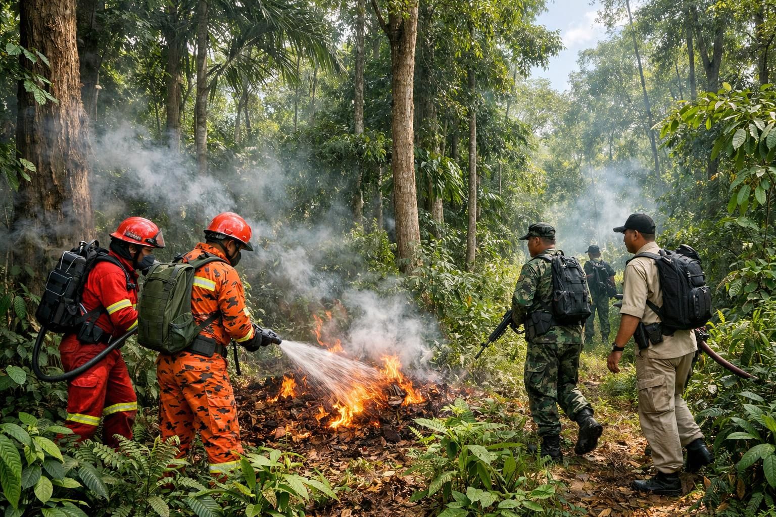 upaya pencegahan kebakaran hutan di riau kembali diperkuat dengan langkah strategis untuk melindungi lingkungan dan masyarakat dari bahaya api.