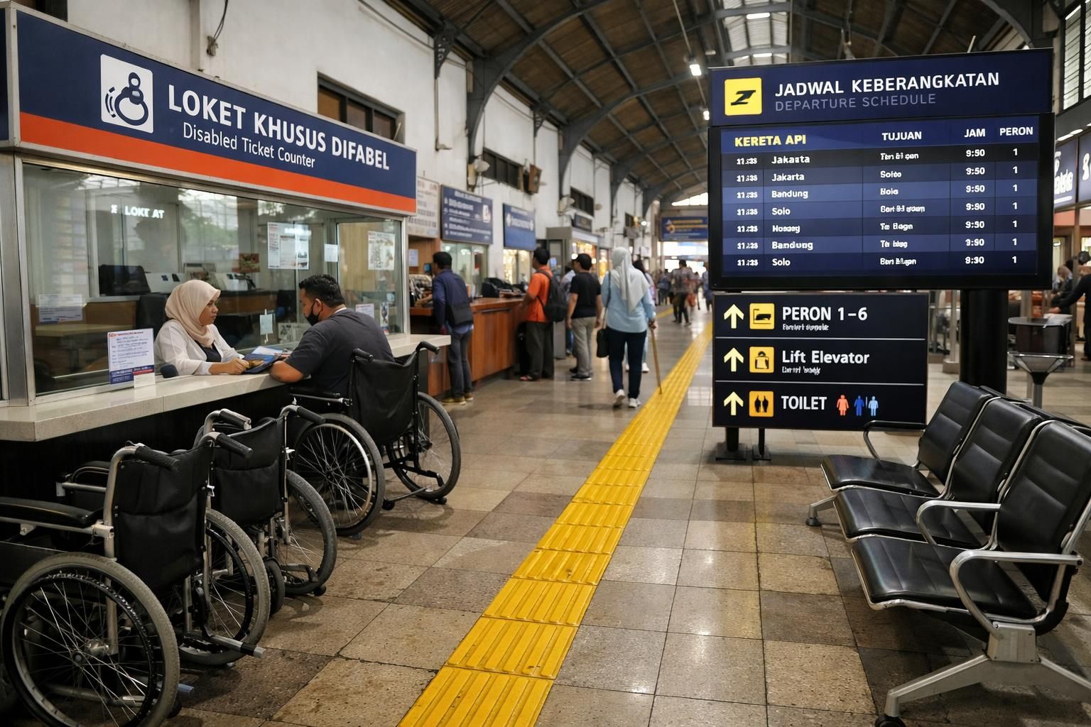 yogyakarta meningkatkan fasilitas transportasi yang ramah bagi penyandang disabilitas untuk kemudahan dan kenyamanan perjalanan.