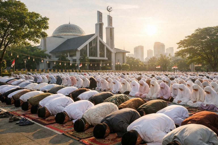 temukan panduan lengkap 204 lokasi salat idul fitri muhammadiyah pada 20 maret 2026 di wilayah jabodetabek. informasi terbaru dan terpercaya hanya di detiknews.