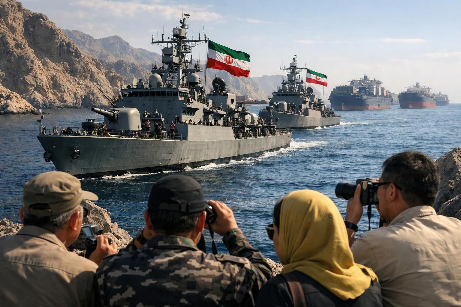 as memulai blokade selat hormuz, pakar militer dan intelijen ui menilai iran menunjukkan kekuatan dan tidak mudah diintimidasi.