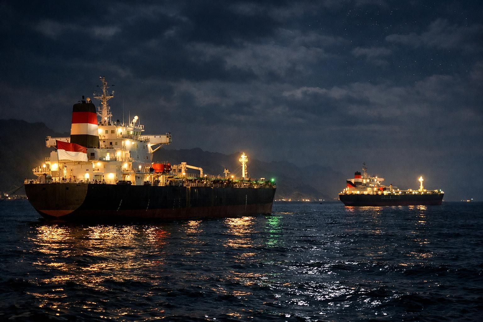 selat hormuz kembali ditutup, kemlu memberikan penjelasan mengenai kondisi dua kapal pertamina yang terdampak.