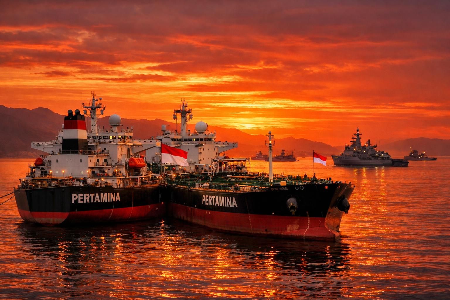 selat hormuz kembali ditutup; kemlu memberikan penjelasan terbaru mengenai kondisi dua kapal pertamina yang terdampak.