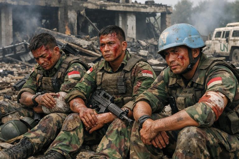 tiga prajurit tni terluka akibat ledakan di markas pbb di lebanon, kompas.com melaporkan kondisi dan perkembangan terbaru insiden tersebut.