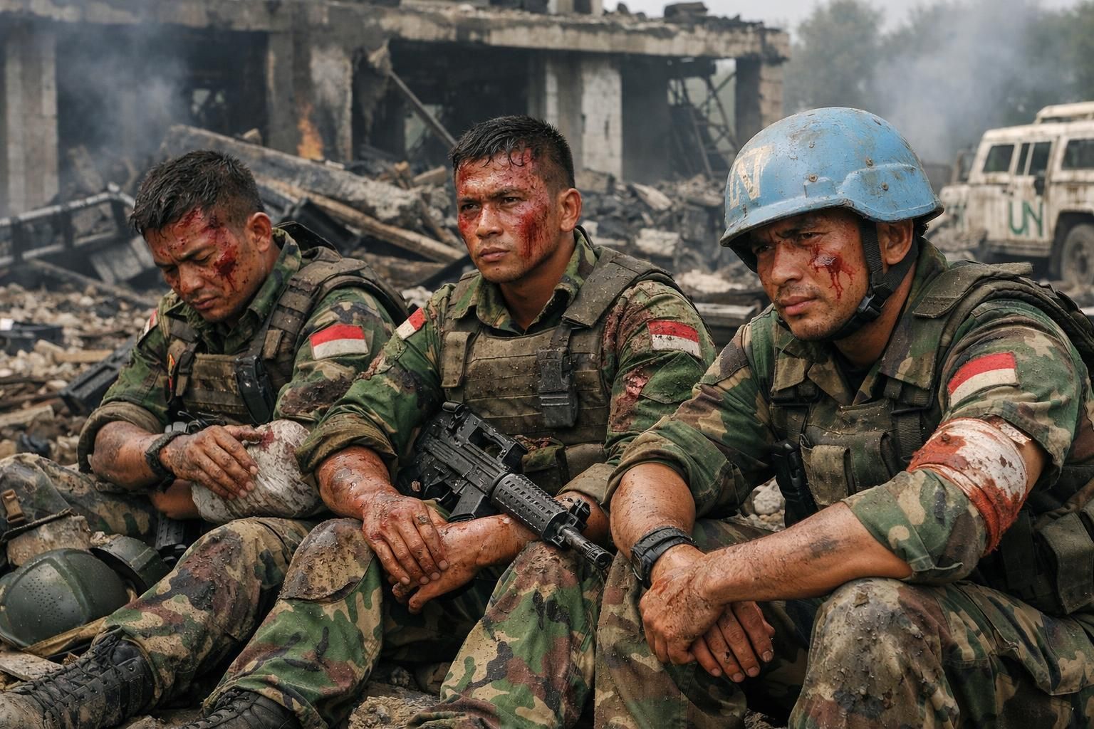 tiga prajurit tni terluka akibat ledakan di markas pbb di lebanon, kompas.com melaporkan kondisi dan perkembangan terbaru insiden tersebut.