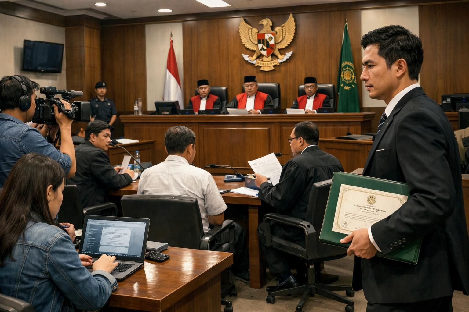 roy suryo dan dr. tifa akan segera hadir di persidangan, dengan pengacara yang mengungkap bahwa pak jokowi siap membuktikan keaslian ijazahnya dalam kasus ini.