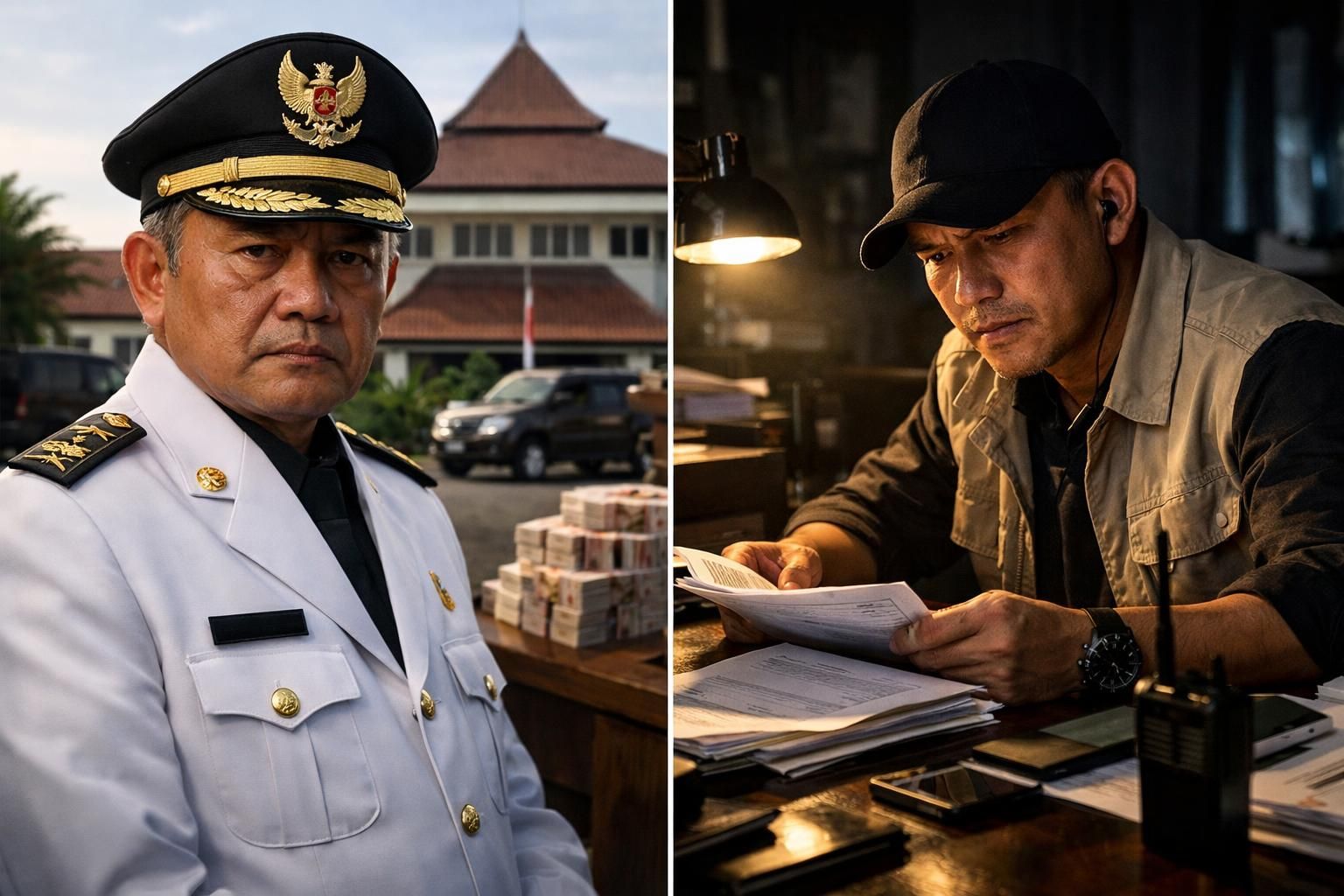 mengungkap dua klaster kasus operasi tangkap tangan (ott) bupati pemalang yang melibatkan pemerasan oleh bupati dan keterlibatan oknum kpk.