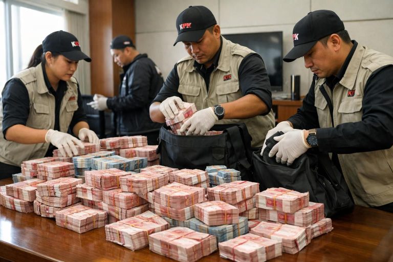 kpk menyita rp 2 miliar dari operasi tangkap tangan bupati pemalang anom widiyantoro, mengungkap kasus korupsi yang melibatkan pejabat daerah.