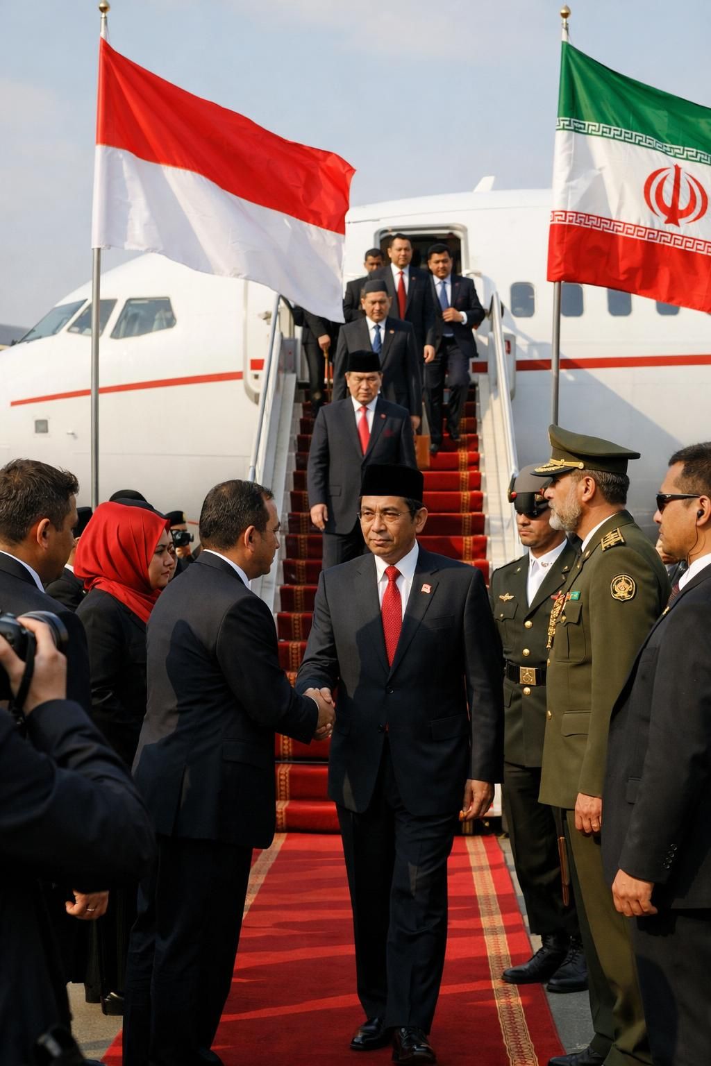 kemlu menanggapi kritik terkait keputusan menlu dan ketua mpr yang akan menghadiri pemakaman khamenei, menjelaskan alasan dan pentingnya kehadiran mereka dalam acara tersebut.
