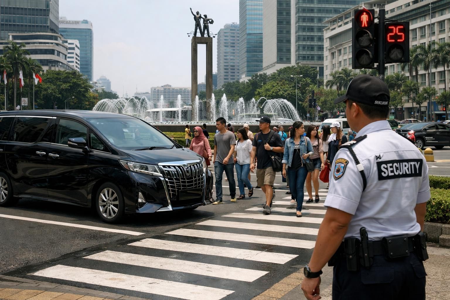 pelajari pelajaran penting dari konflik antara satpam dan pengemudi alphard di bundaran hi, serta pahami aturan khusus di pelican crossing untuk keselamatan bersama.