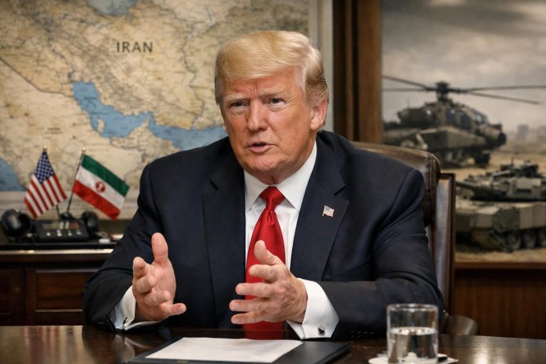 trump mengakui menghentikan serangan atas permintaan iran dan membantah bahwa cadangan amunisi as menipis dalam pernyataan terbarunya.