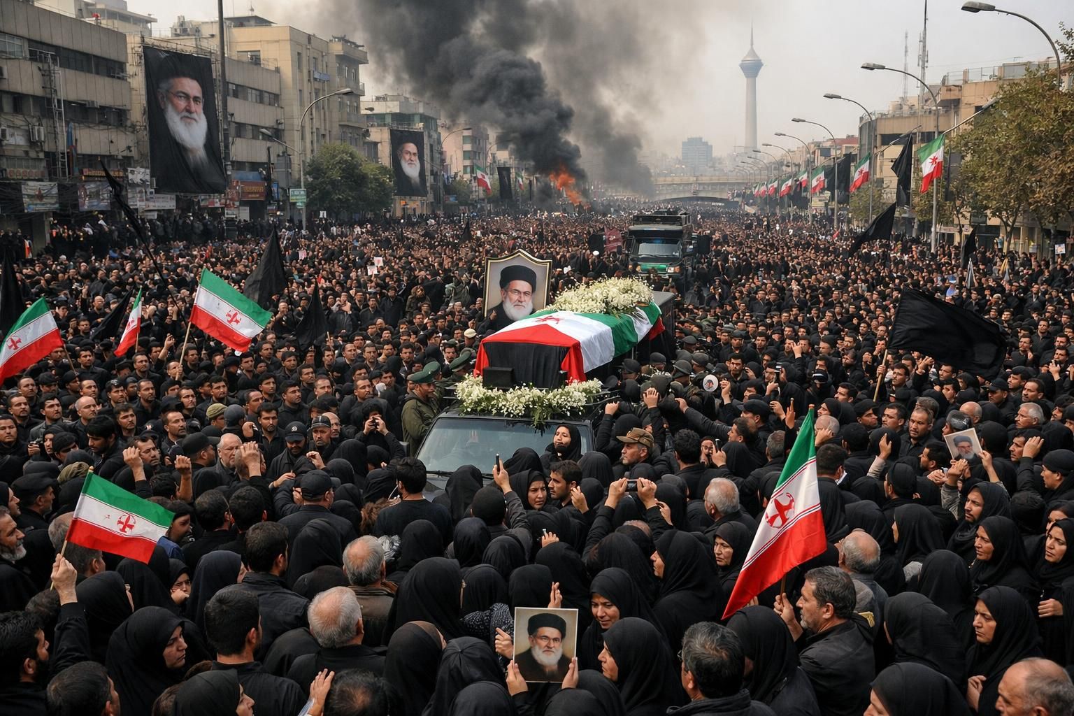 trump terkejut dengan antusiasme besar yang terlihat di pemakaman khamenei, laporkan detiknews dengan detail.