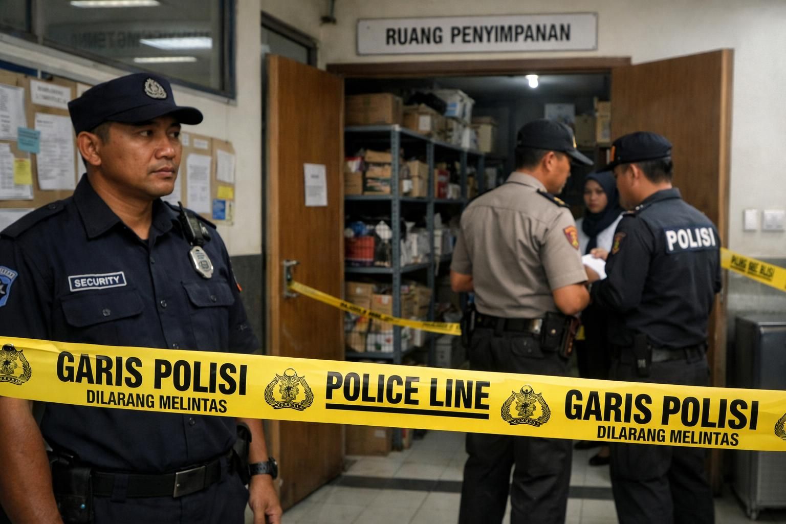 pendapat dari dua pihak mengenai konflik yayasan terkait penemuan ratusan senjata di sekolah, berita terbaru hanya di detiknews.